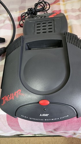 Atari jaguar console - jaguar, with