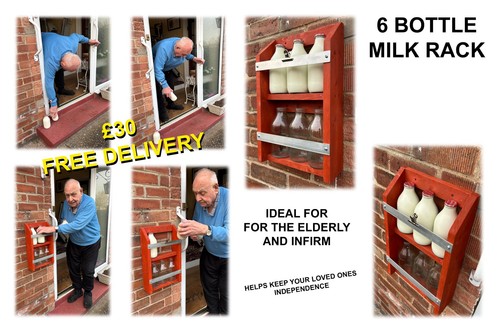 Milk rack wall mounted - rack,,