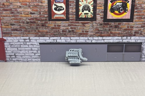 K20 engine for hot wheels - 1:64,