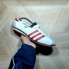 Vintage Y2K Adidas Sleek Series Trainer White UK7.5 Low Womens 464097 Sneaker