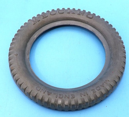 Meccano grey tyre part - tyre,,