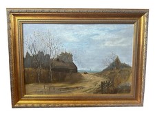 Antique 19th C Oil Painting -