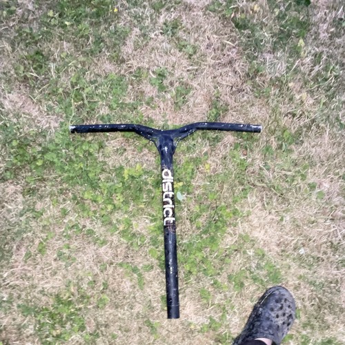 District black bar handlebar - black, t-bar