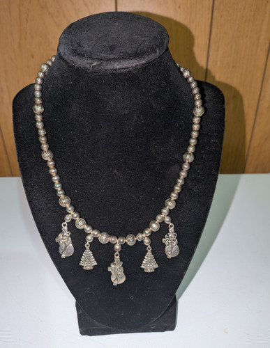 Silver tone metal - metal, ball