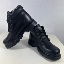 ROCKWOOD Boys Black Leather