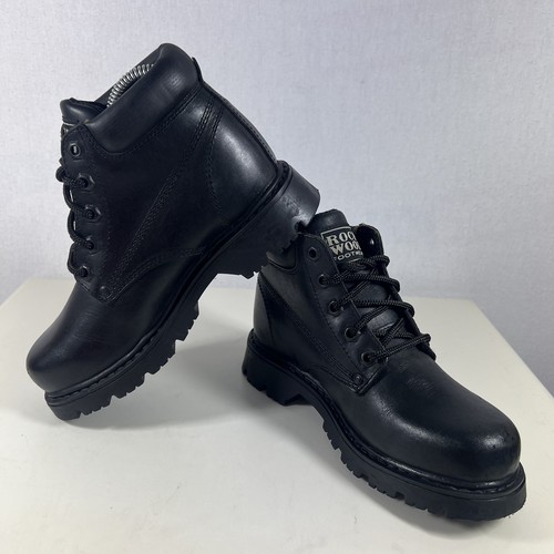 Rockwood boys black leather - rockwood,