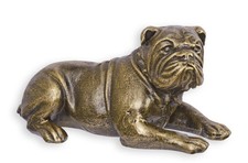 A cast iron figurine of a