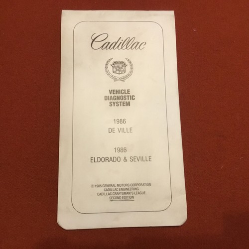 1986 cadillac deville - 1986,