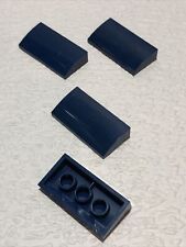 LEGO Bricks Smooth 88930 Brick Curved Slope 2x4 Dark Blue x4