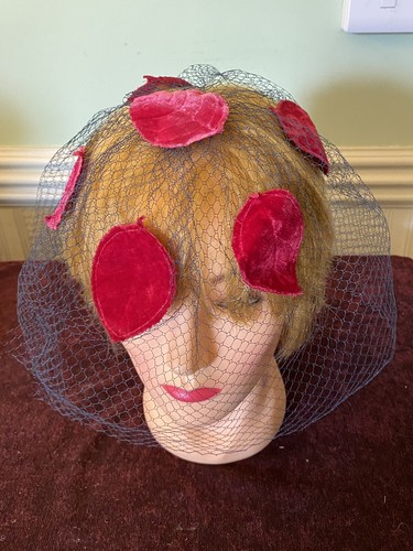 Vintage bespoke netted veiled - netted,