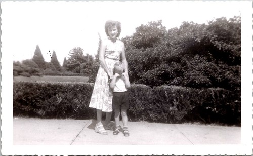 Vintage family photo picture - family,