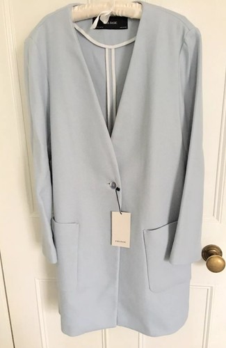 Zara single breasted textured - zara,