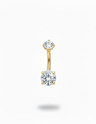 Coloured belly bar 316l - coloured,