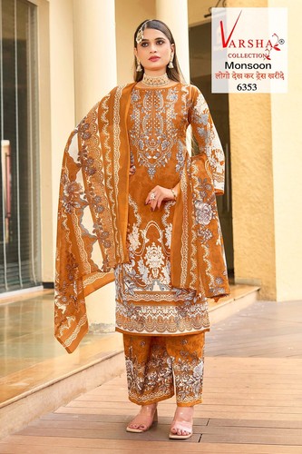 Synthetic readymade salwar - synthetic,