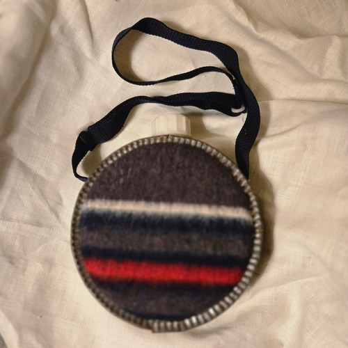 Vtg canteen wool blanket cover - vtg,