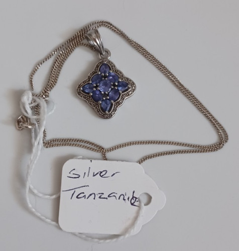 Tanzanite and 925 silver