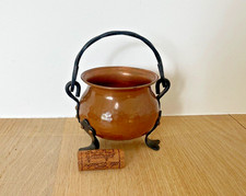 Vintage Copper Pot Witch