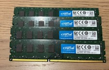 4x Crucial 8 GB PC RAM memory