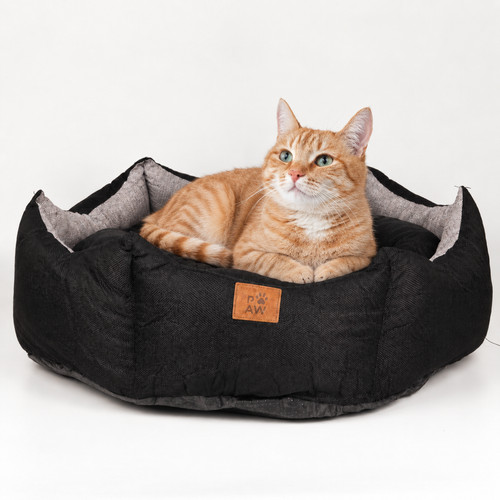 Paw bed large royal - large, crown