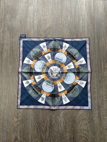 Hermes 100 silk handkerchief - 100%,