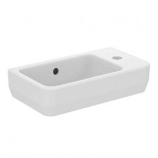 Ideal Standard i.Life S 450mm Cloakroom Basin With Overflow - White - T518601
