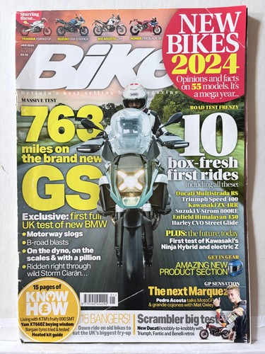 Bike motorcycle magazine - bike,