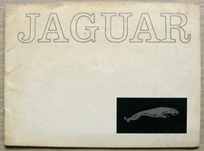 JAGUAR RANGE USA Car Sales Brochure 1960s Mk X Sedan XK-E ROADSTER & COUPE