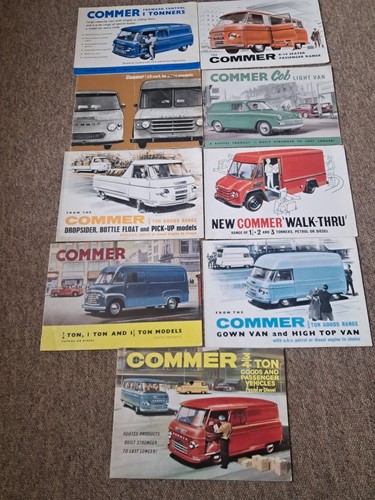 Commer van brochures - commer, 1960s