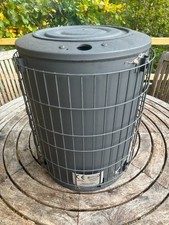 Greenheart 1 4kW Workshop Stove, including the flue