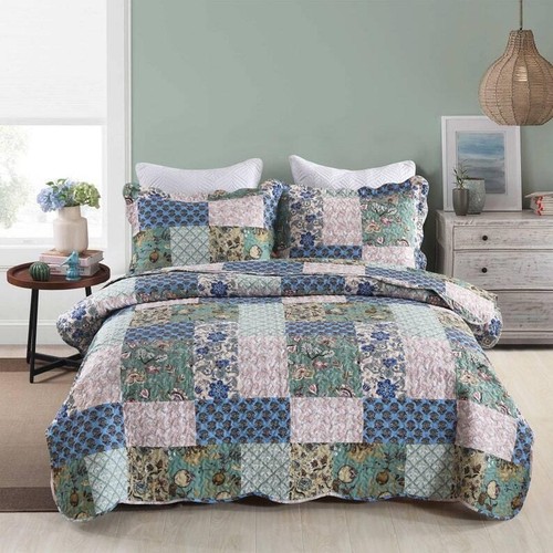 Piece floral printed - floral, quilt