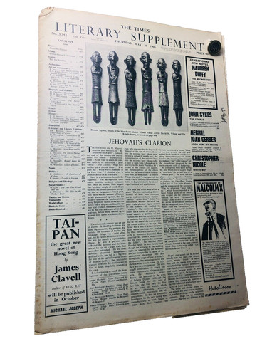 Newspaper the times - the, literary