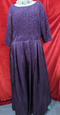 Jessica Howard purple grape long evening occasional dress Size 20W