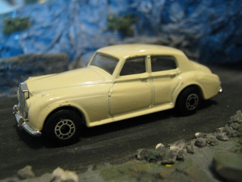 Matchbox rolls royce - rolls, silver