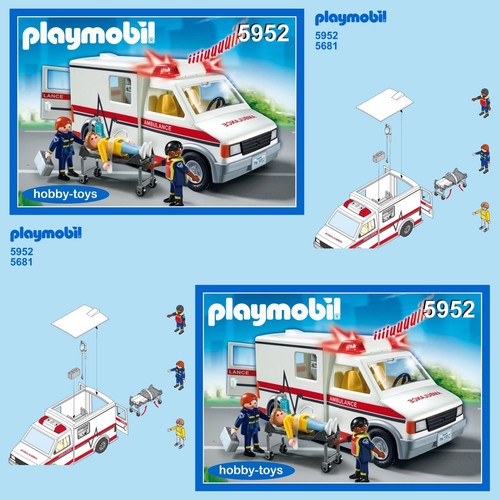 Playmobil 5681 5952 rescue - 5952,