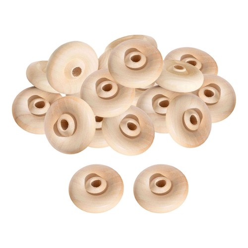 Pieces slab wooden wheels - pieces,