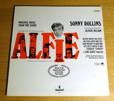 ALFIE (1966) US ORIGINAL SOUNDTRACK LP GATEFOLD SONNY ROLLINS JAZZ-INFUSED