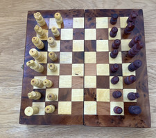 Vintage Travel Chess Set