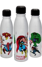 Marvel Comics Aluminum Water Bottle 600ml â€“ Official Merchandise by Polar Gear