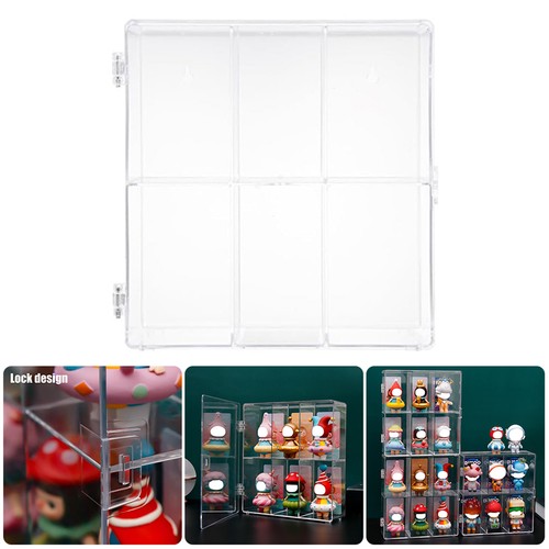 Clear action figure display - action,