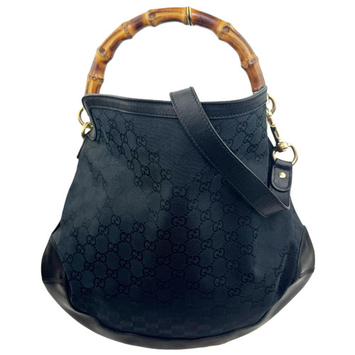 Gucci peggy black bamboo - gucci,