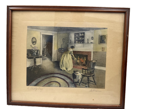 Framed bessie pease - bessie, gutmann