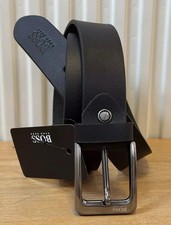 Hugo Boss Belt Black Leather