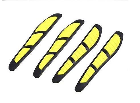 Rubber door guard - 4x, mirror