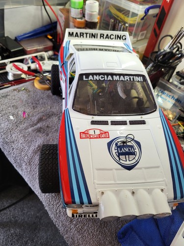 Tamiya vintage lancia rally - vintage,