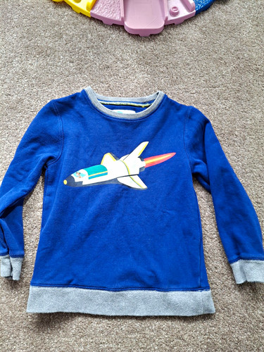 Mini boden blue crew - mini, neck
