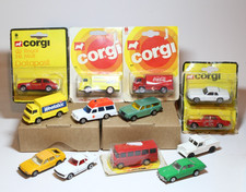 Corgi Juniors Boxed and Loose Group Ford Escort, Land Rover, Volvo, Mercedes