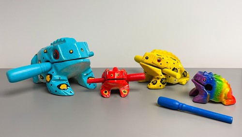 Frog guiro musical - guiro,