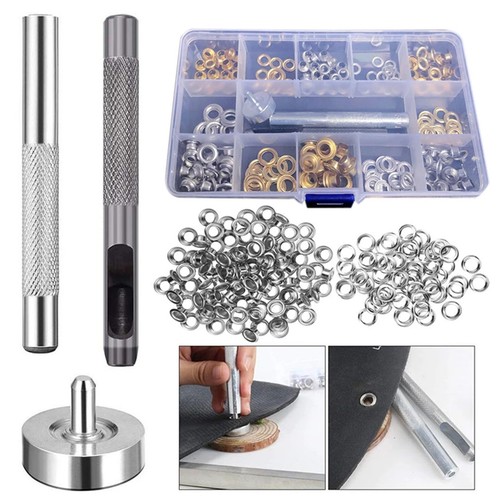 Metal eyelet kit tool brass - metal,