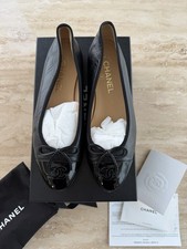 Chanel Black Lambskin Ballet