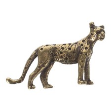 Retro Brass Cheetah Statue